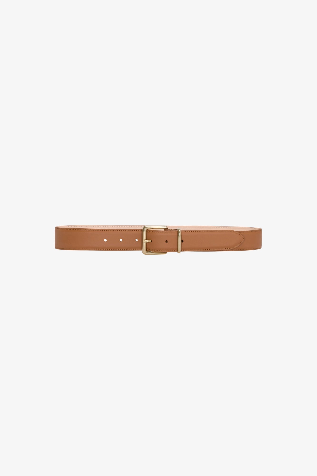 Tan Leather Clara Belt