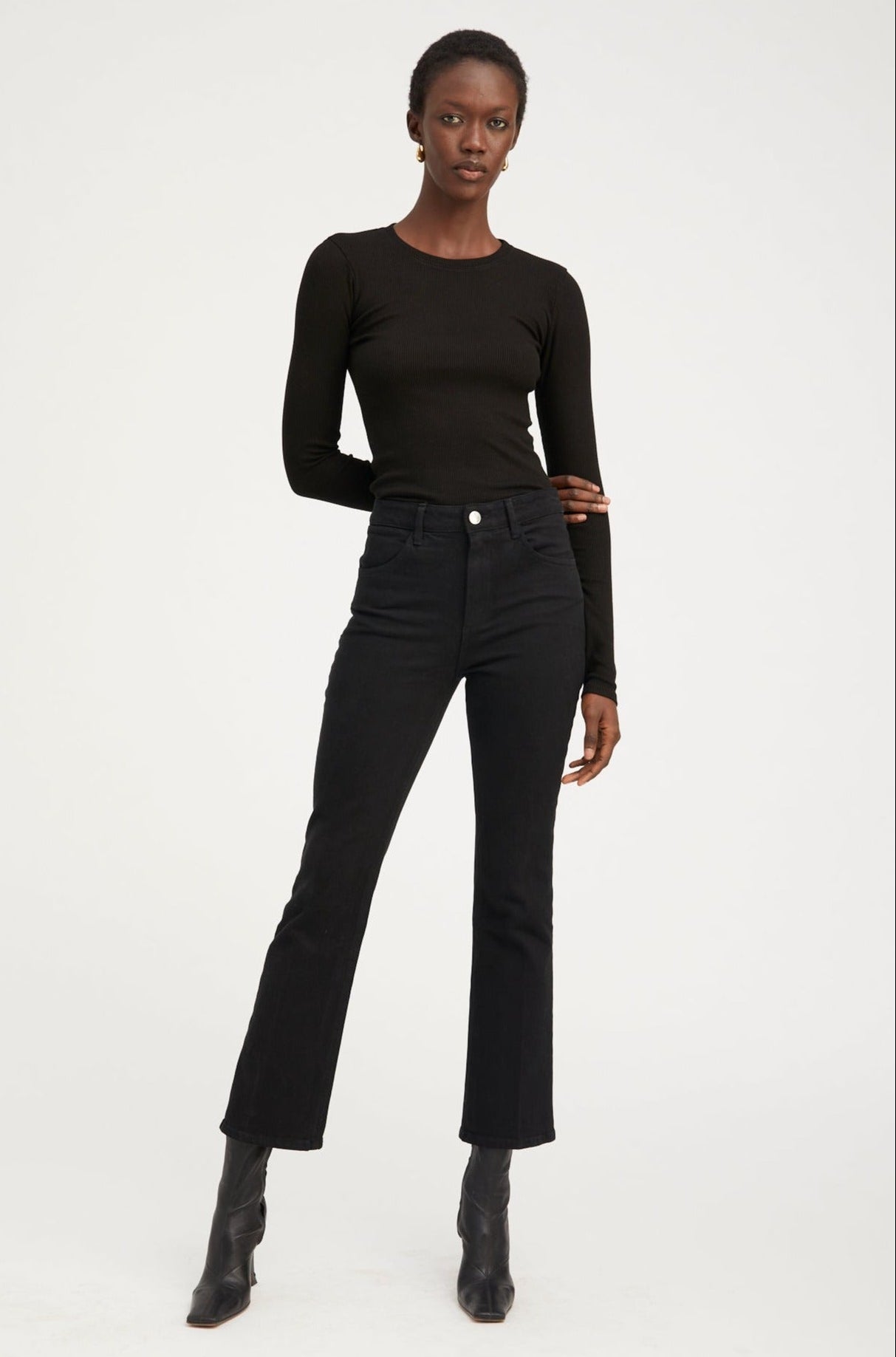 Ella Ankle Flare Denim