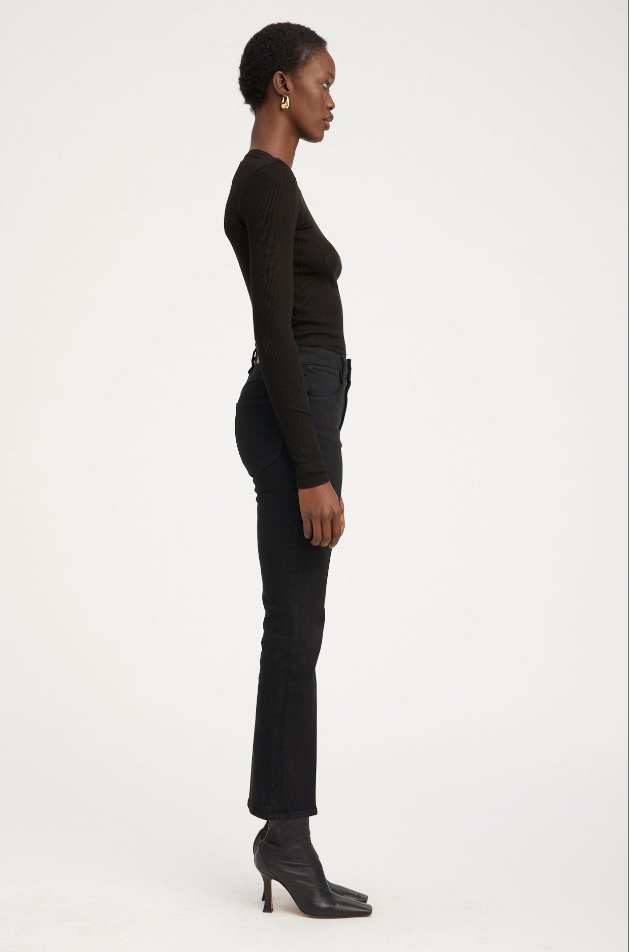 Ella Ankle Flare Denim