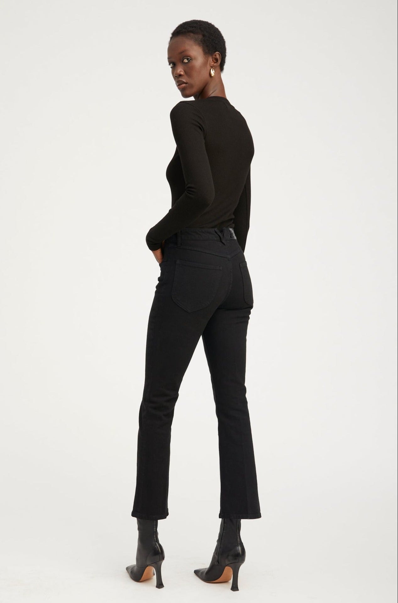 Ella Ankle Flare Denim