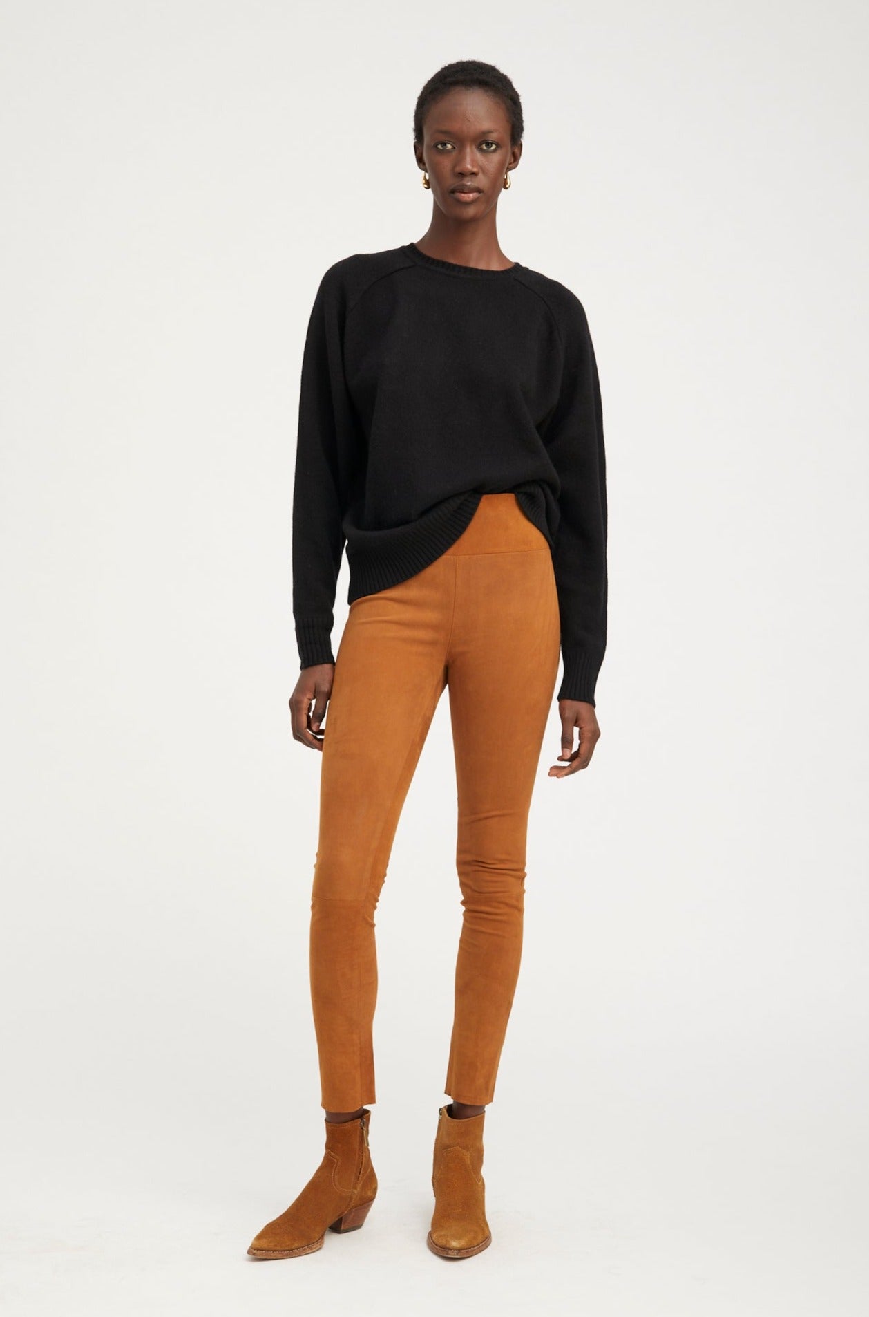 Ankle Legging Cognac – SPRWMN