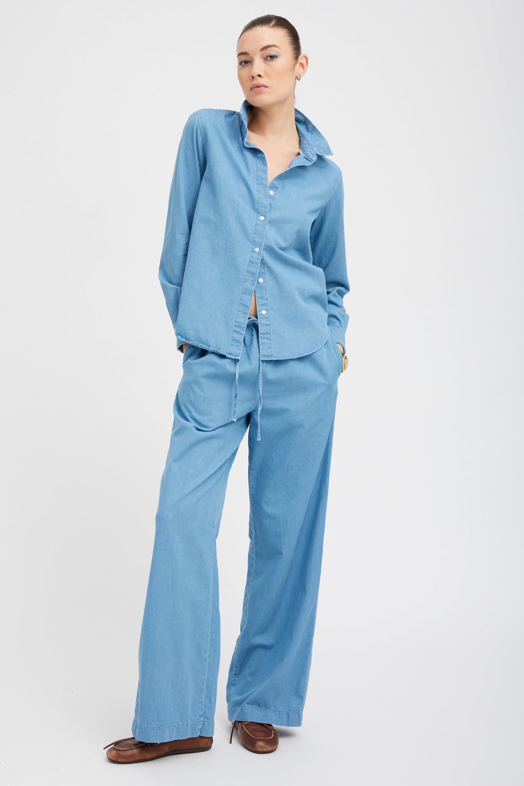 Danielle Chambray Kauai Pants