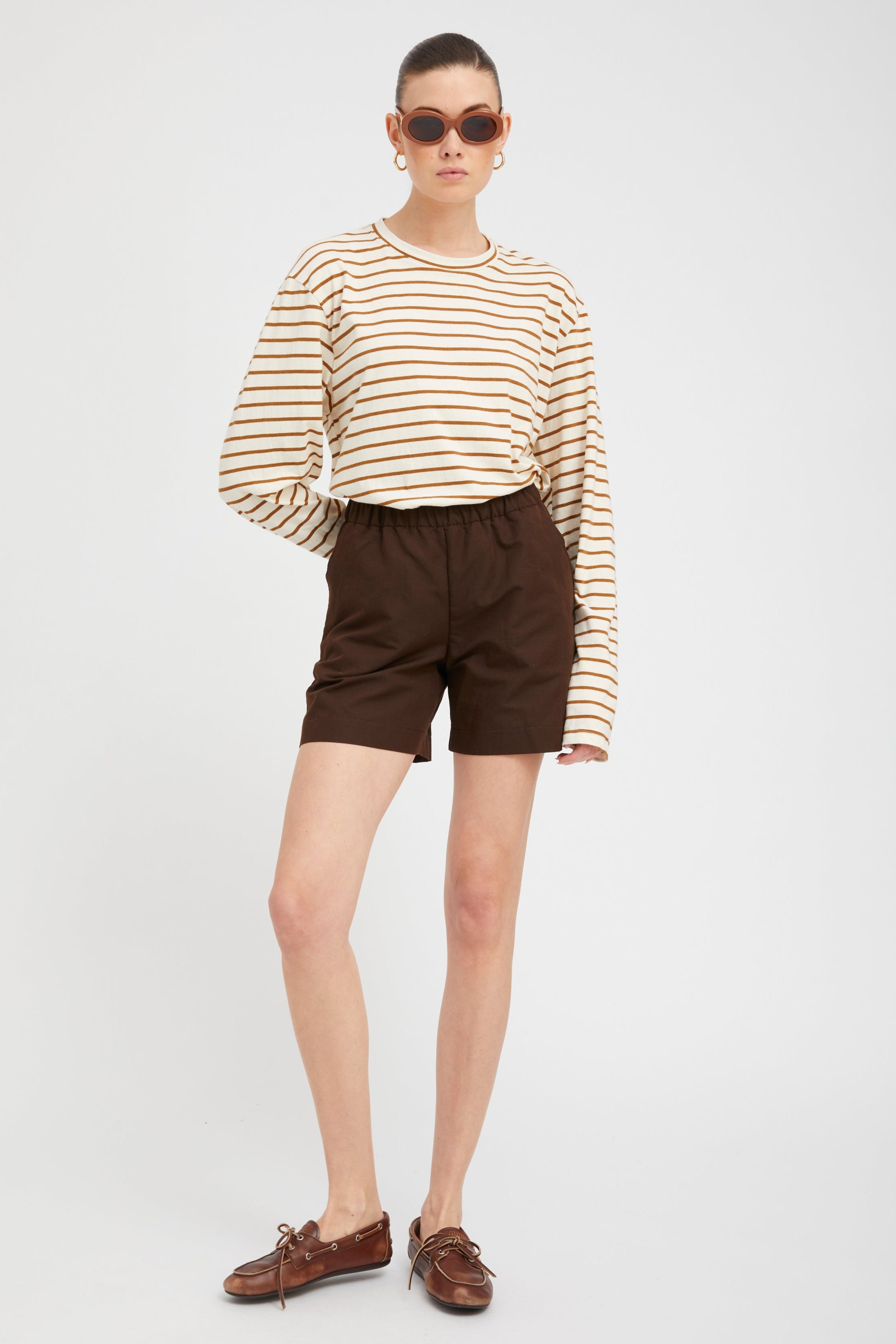 Americano Linen Culotte Shorts