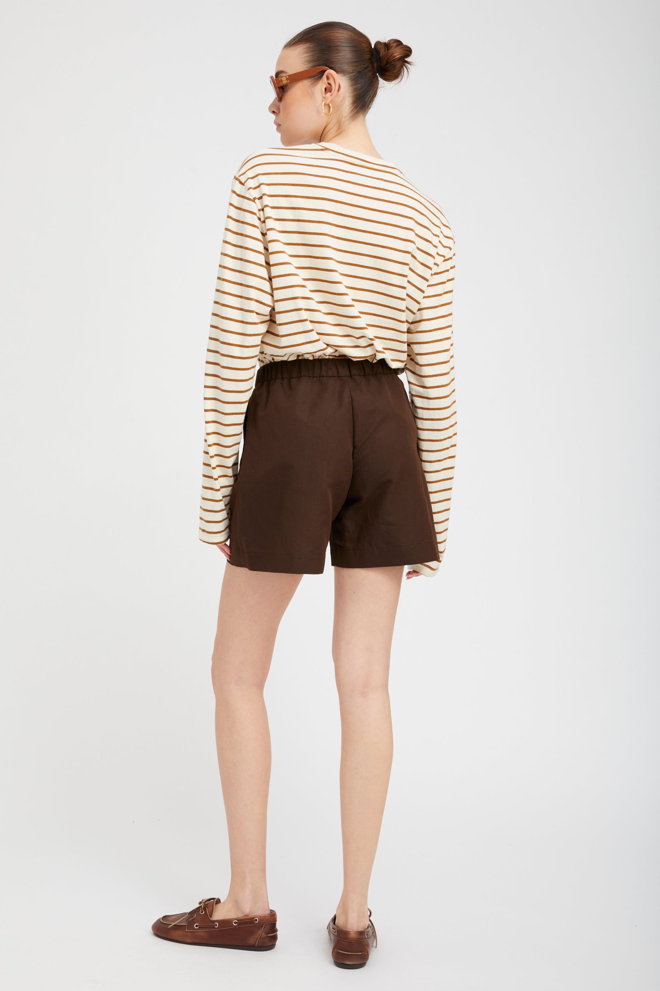 Americano Linen Culotte Shorts