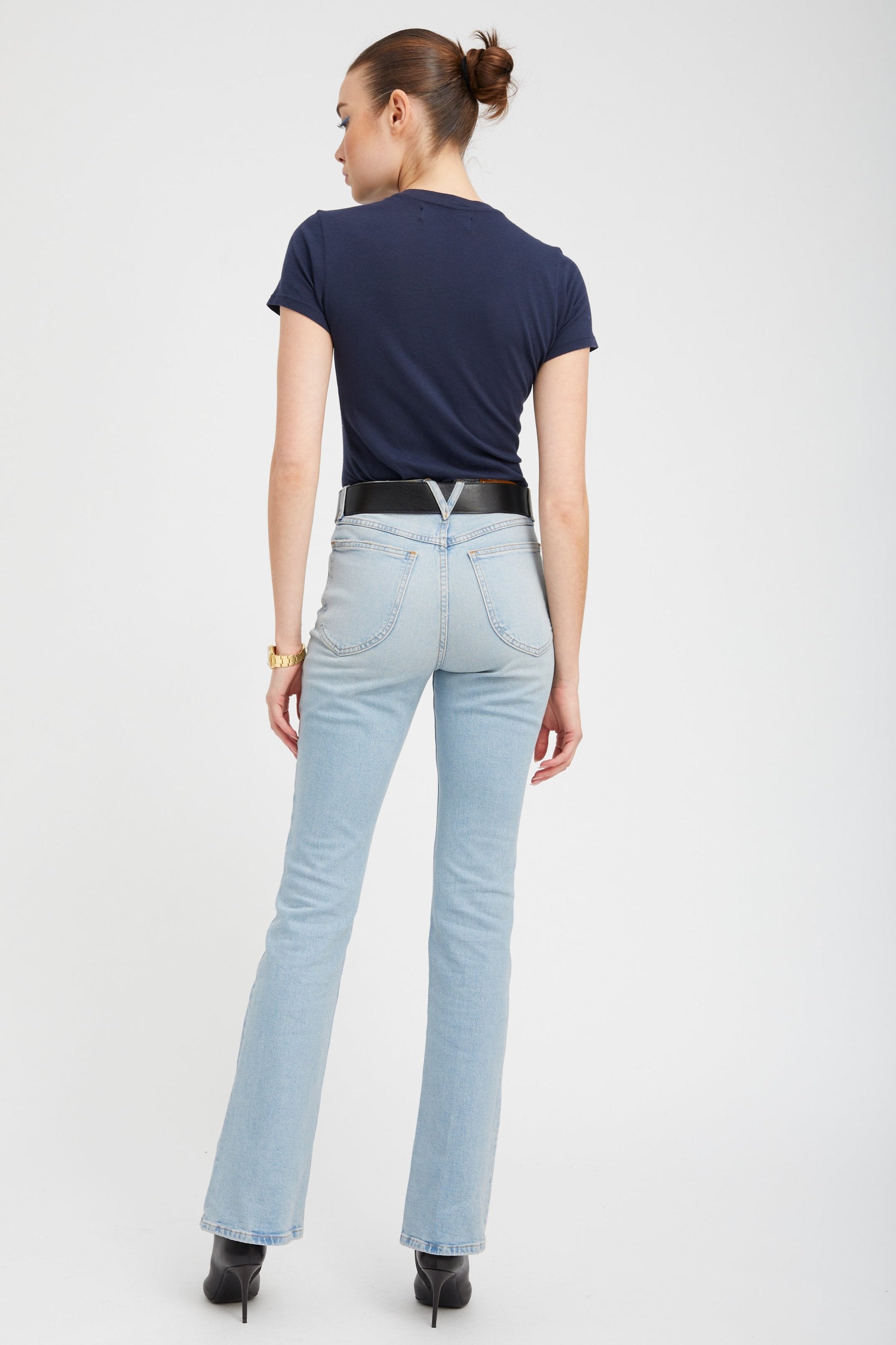 Françoise Micro Flare Denim