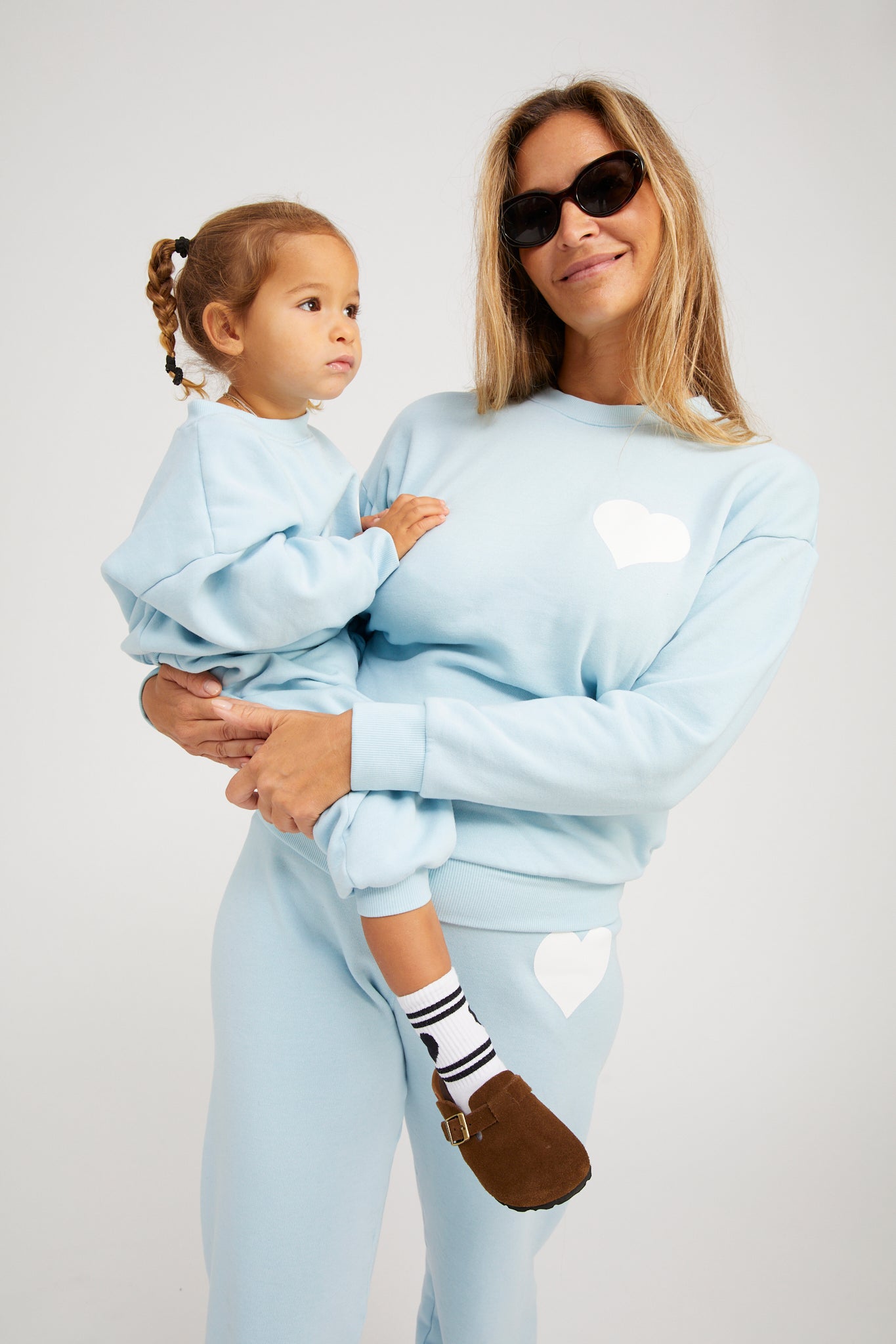Baby Blue Heart Sweatshirt