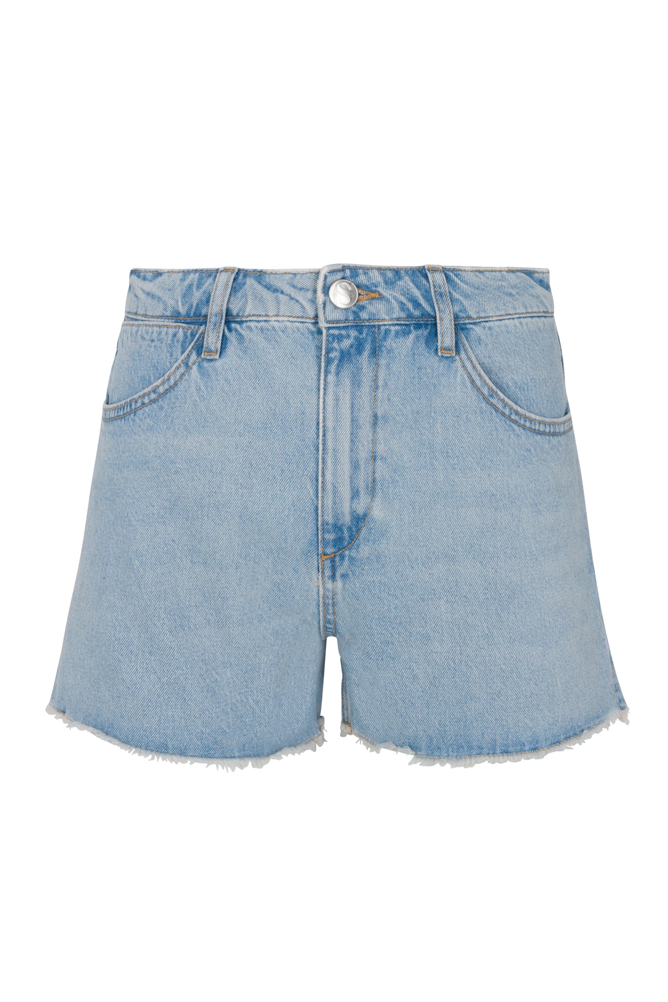 Bianca Denim Cut Off Short