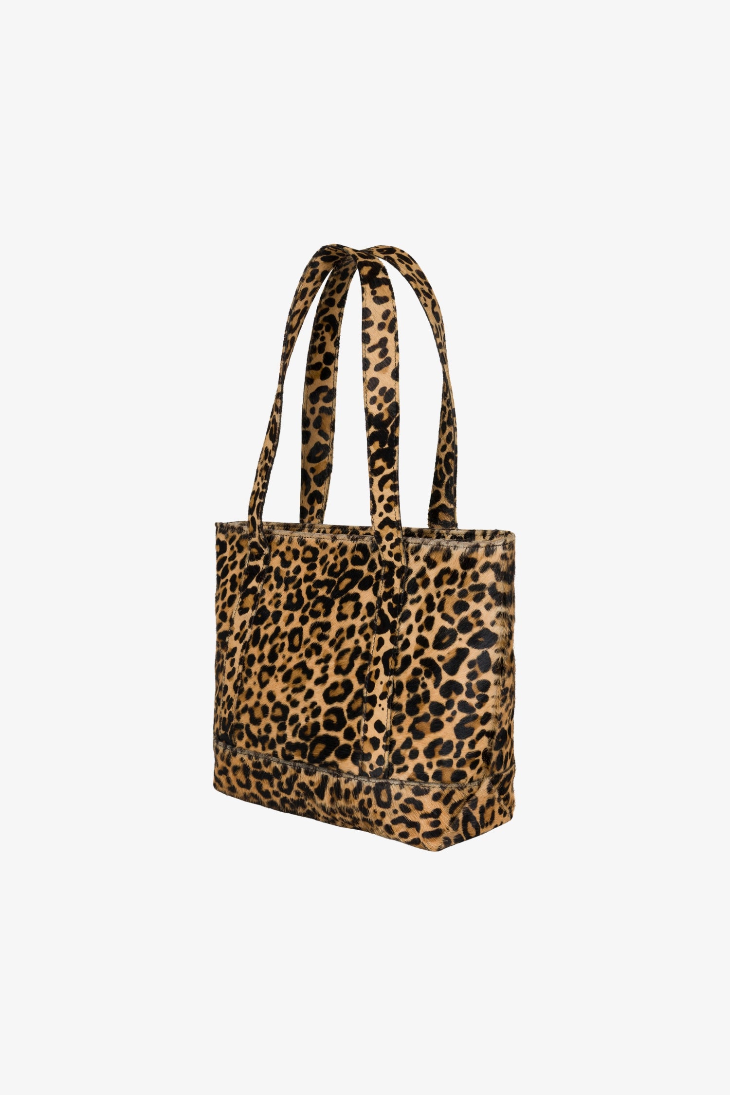 Leopard Pony Hair Rai Bag