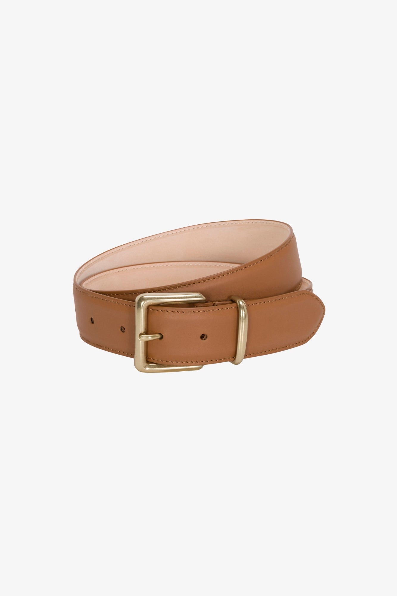 Tan Leather Clara Belt