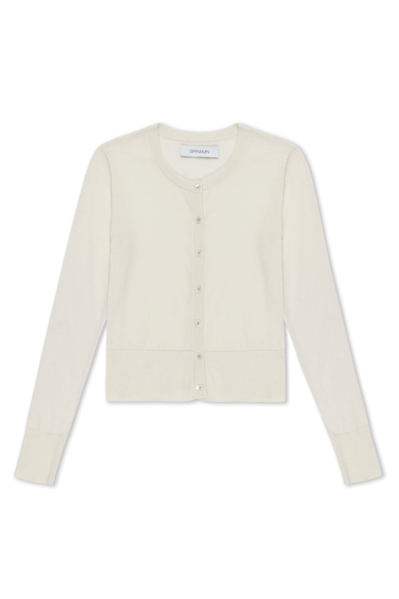 Chalk Ultra Fine Cashmere Baby Cardigan