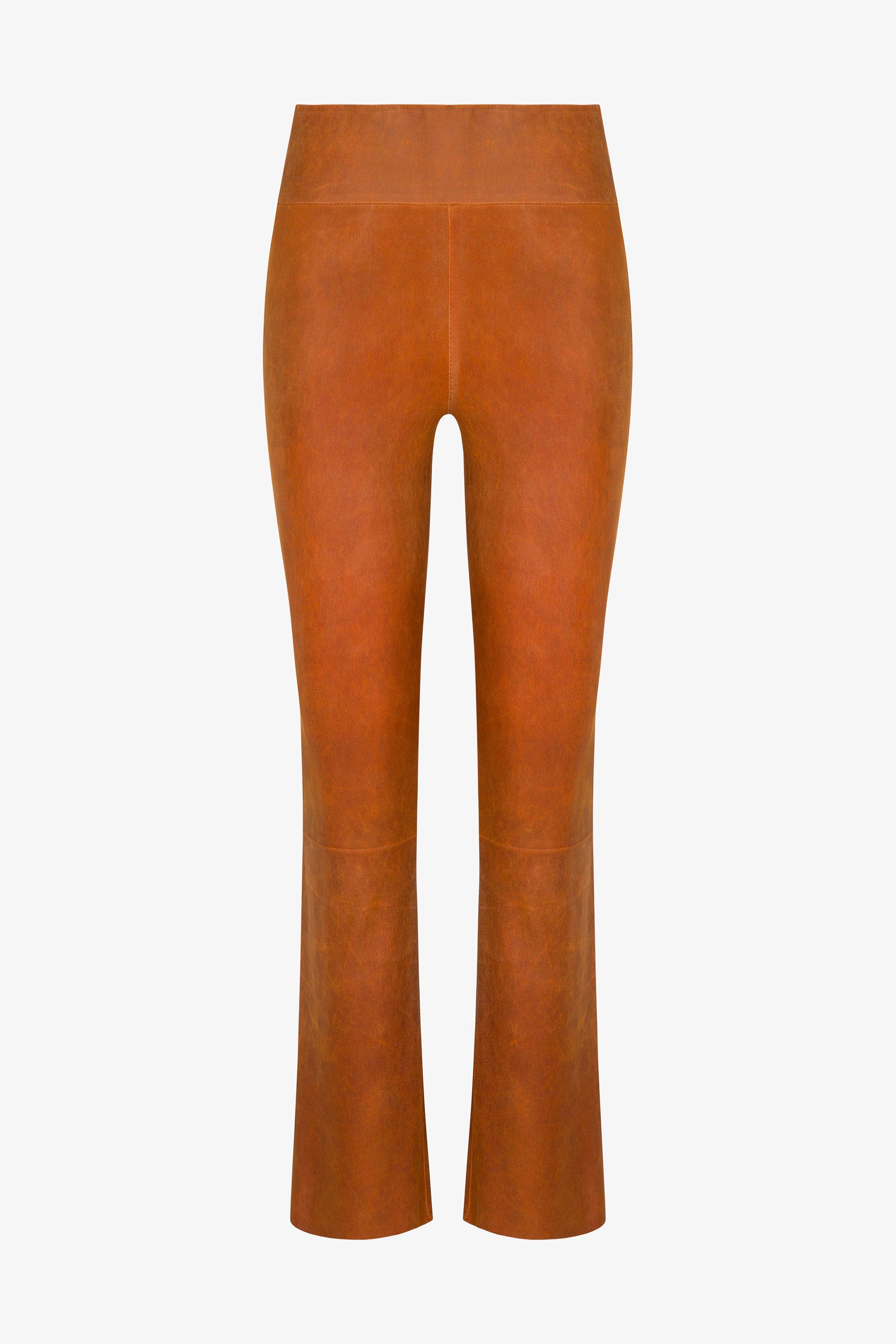 Cedar Leather Ankle Flare
