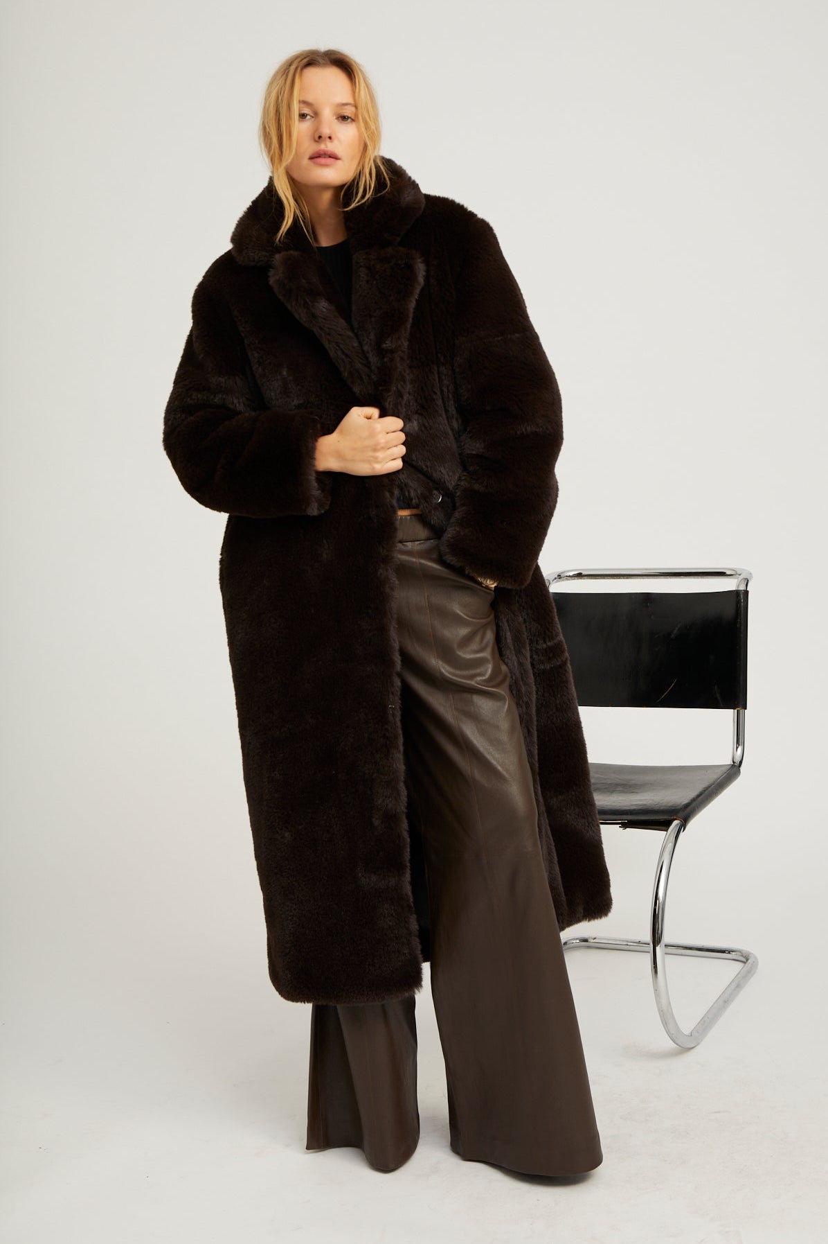 Americano Fur Iris Coat