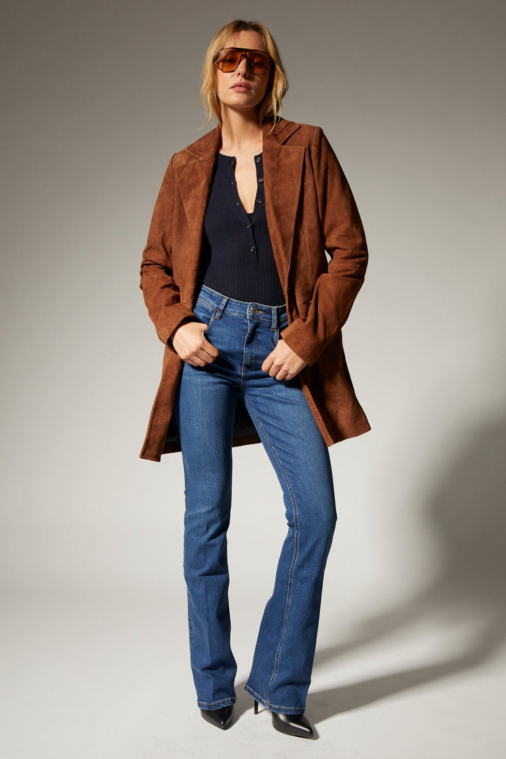 Gabrielle Micro Flare Denim