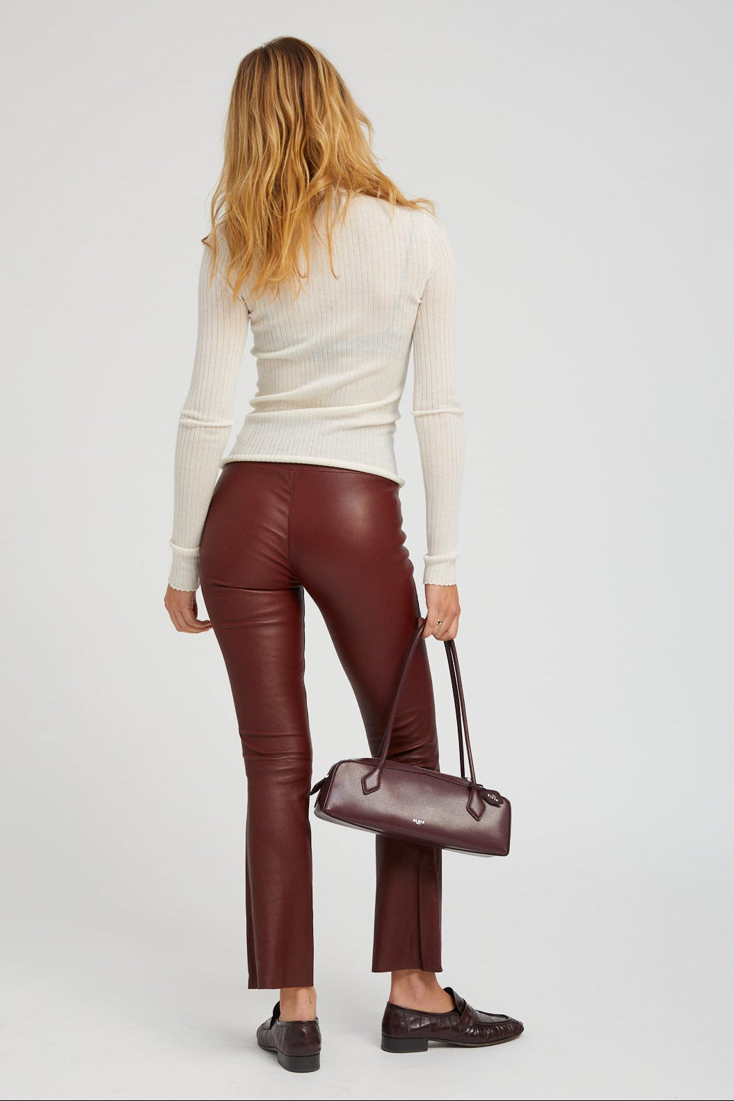 Pinot Leather Ankle Flare