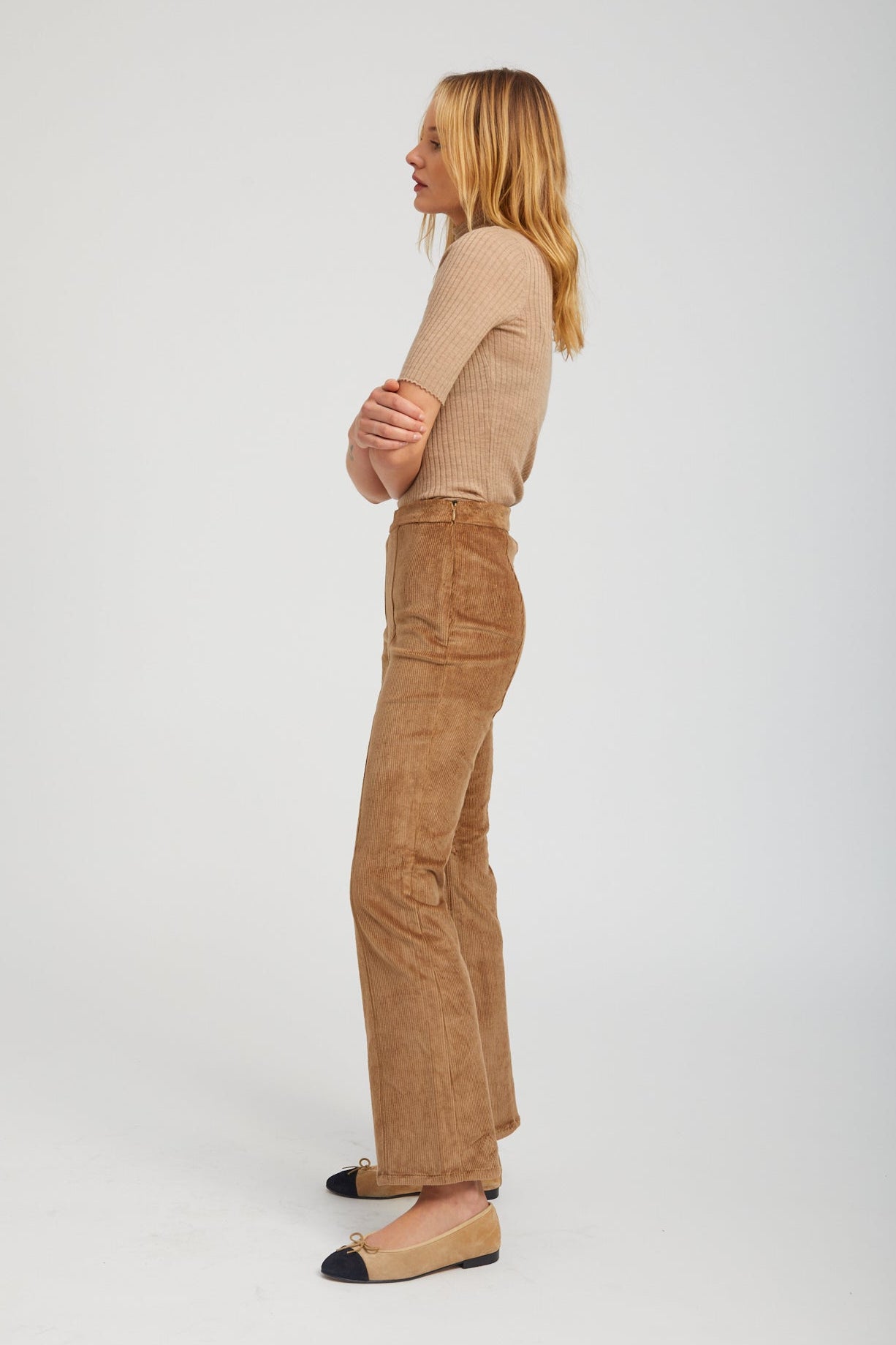 Camel Cashmere Turtleneck