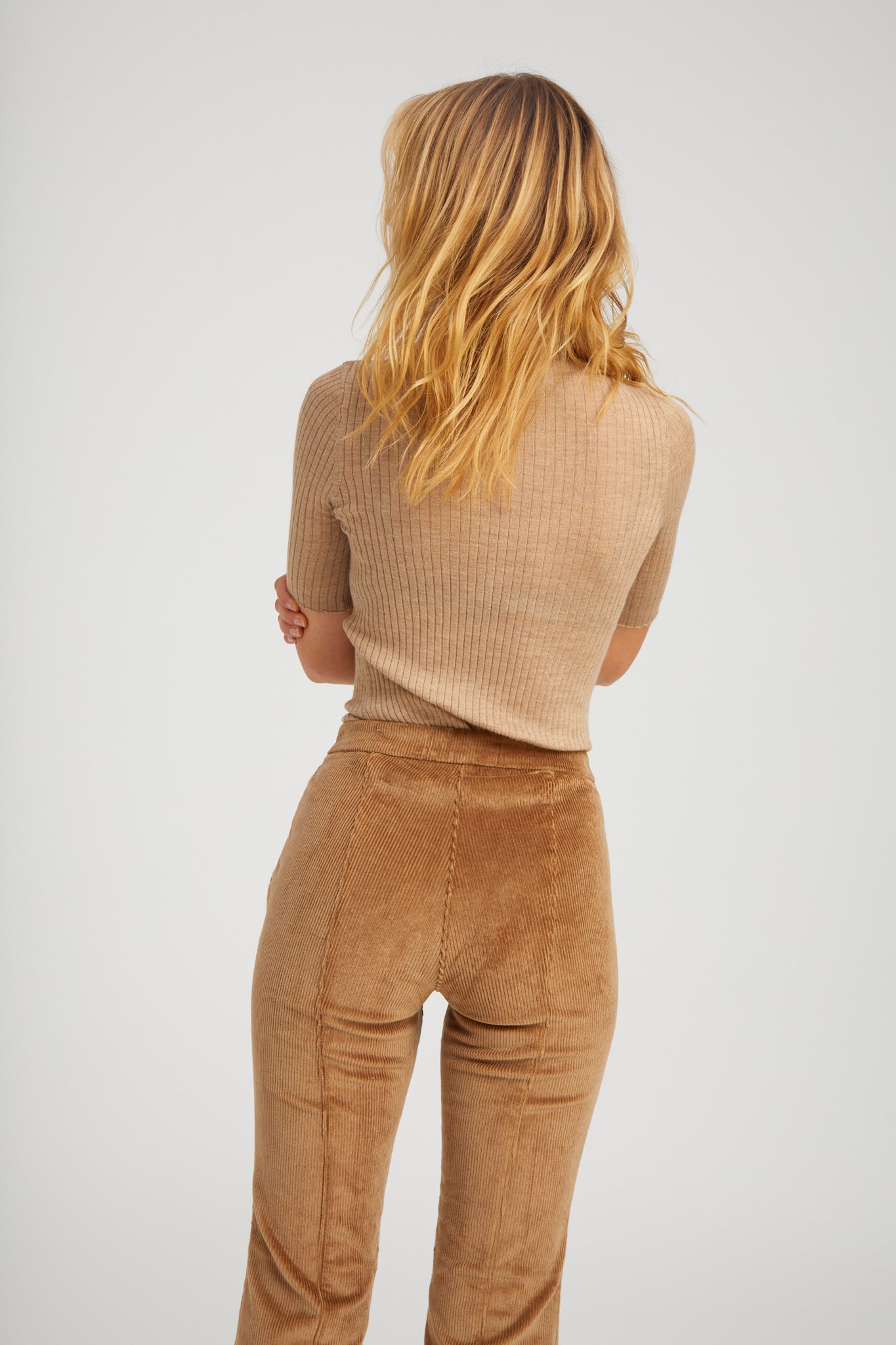 Camel Cashmere Turtleneck