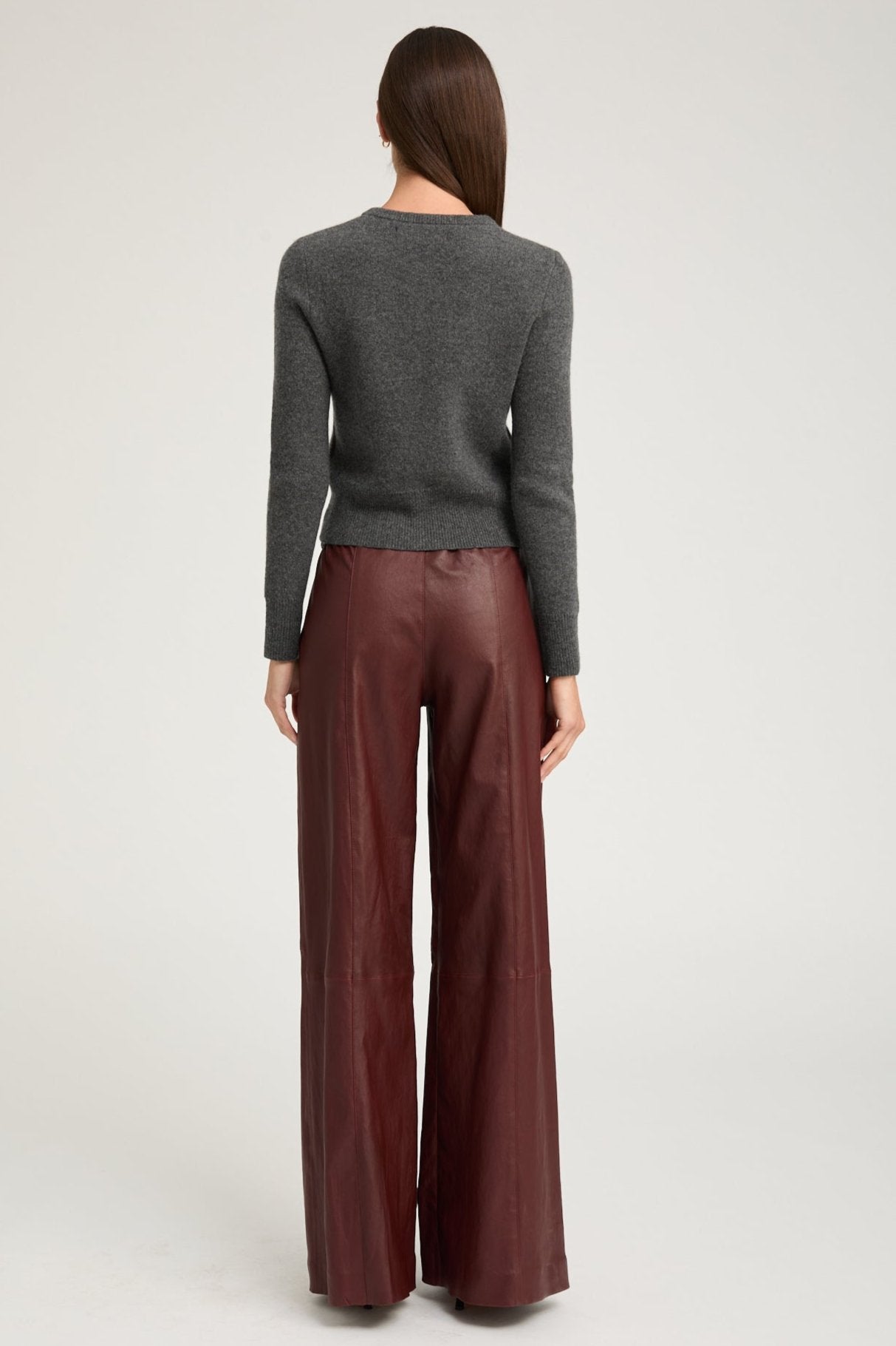 Charcoal Cashmere Baby Cardigan