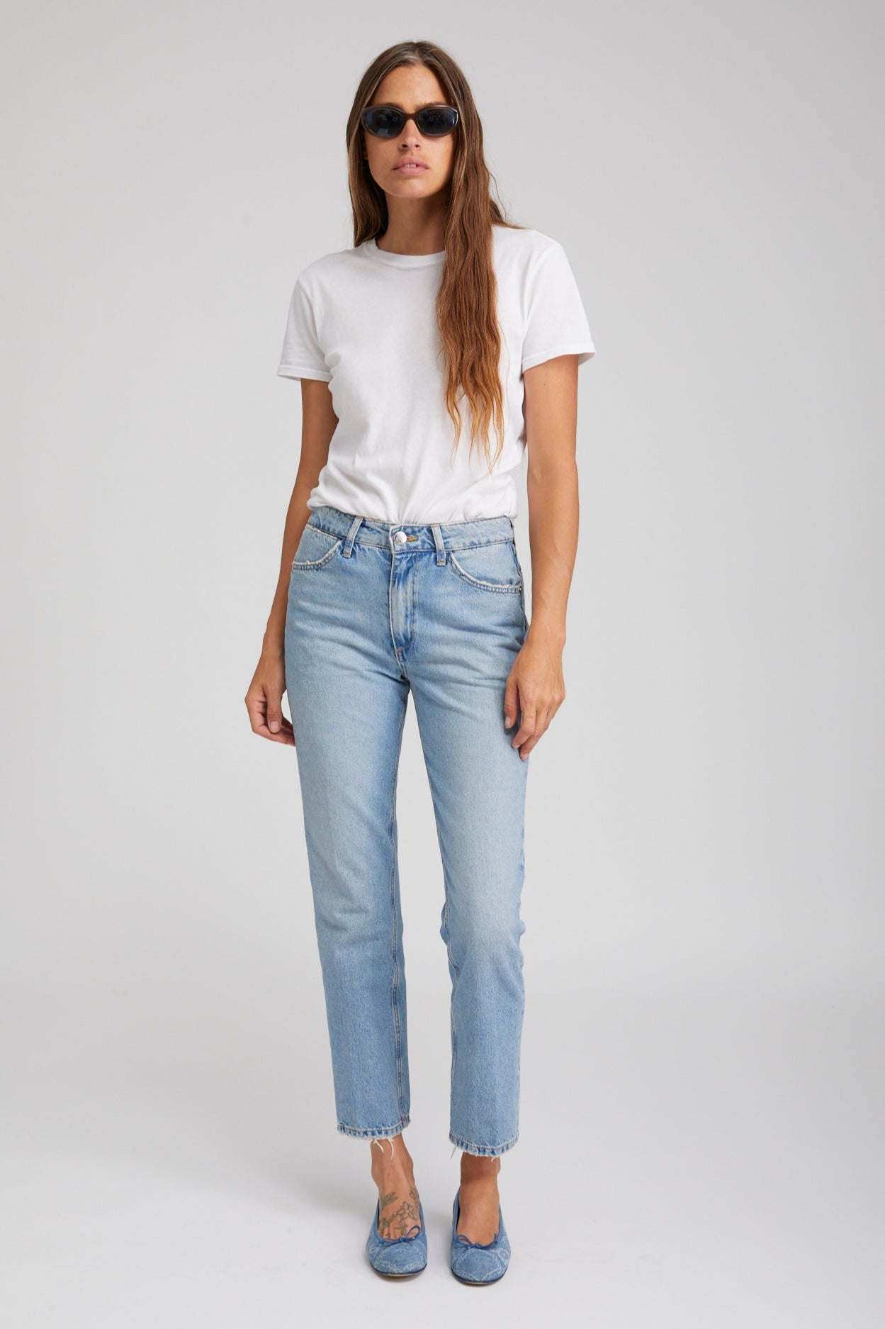 Victoria Slim Straight Denim