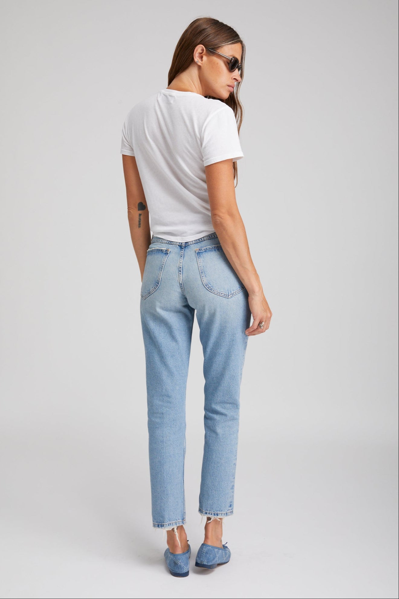 Victoria Slim Straight Denim