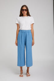 Chambray Culotte