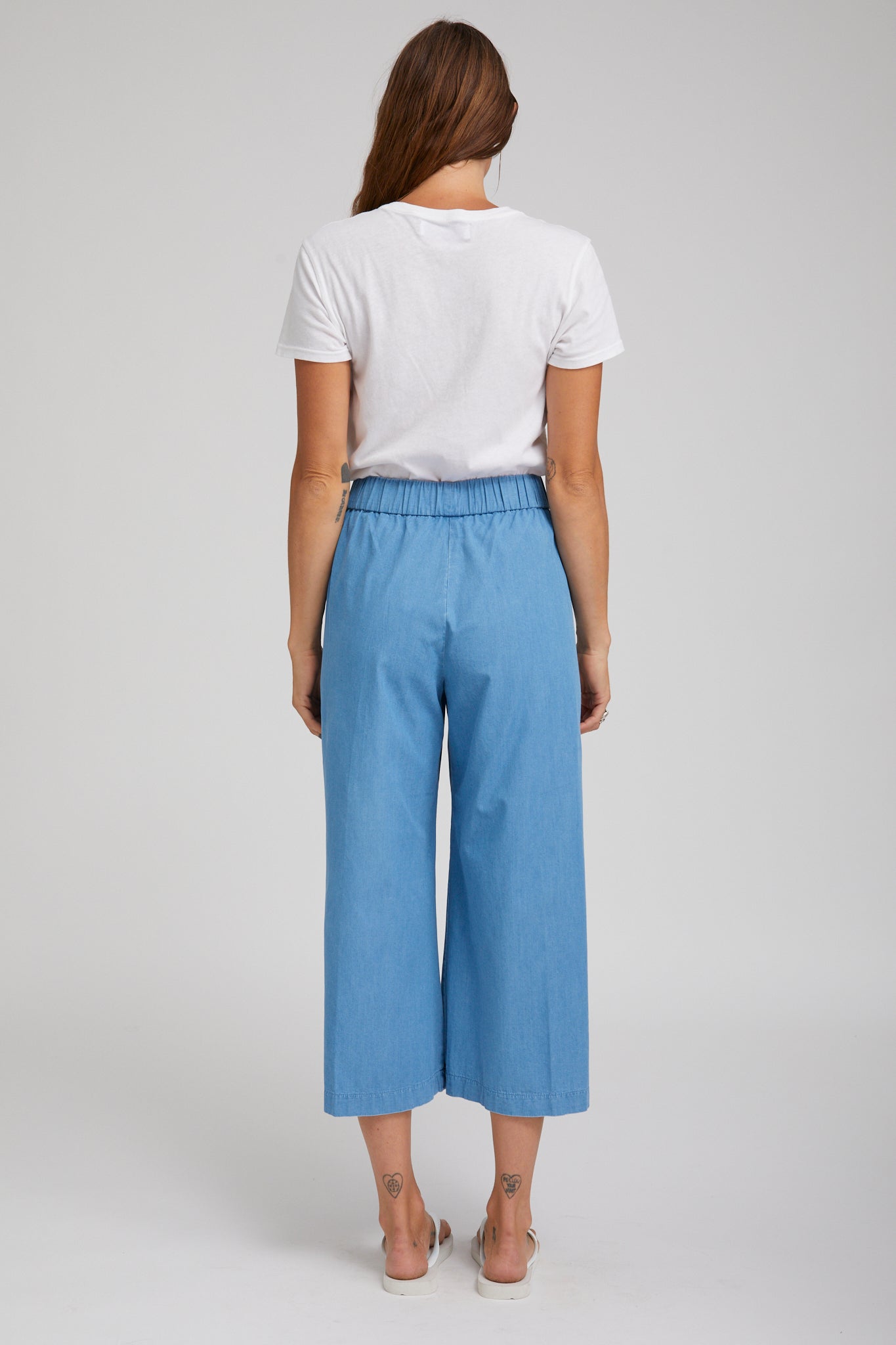 Chambray Culotte