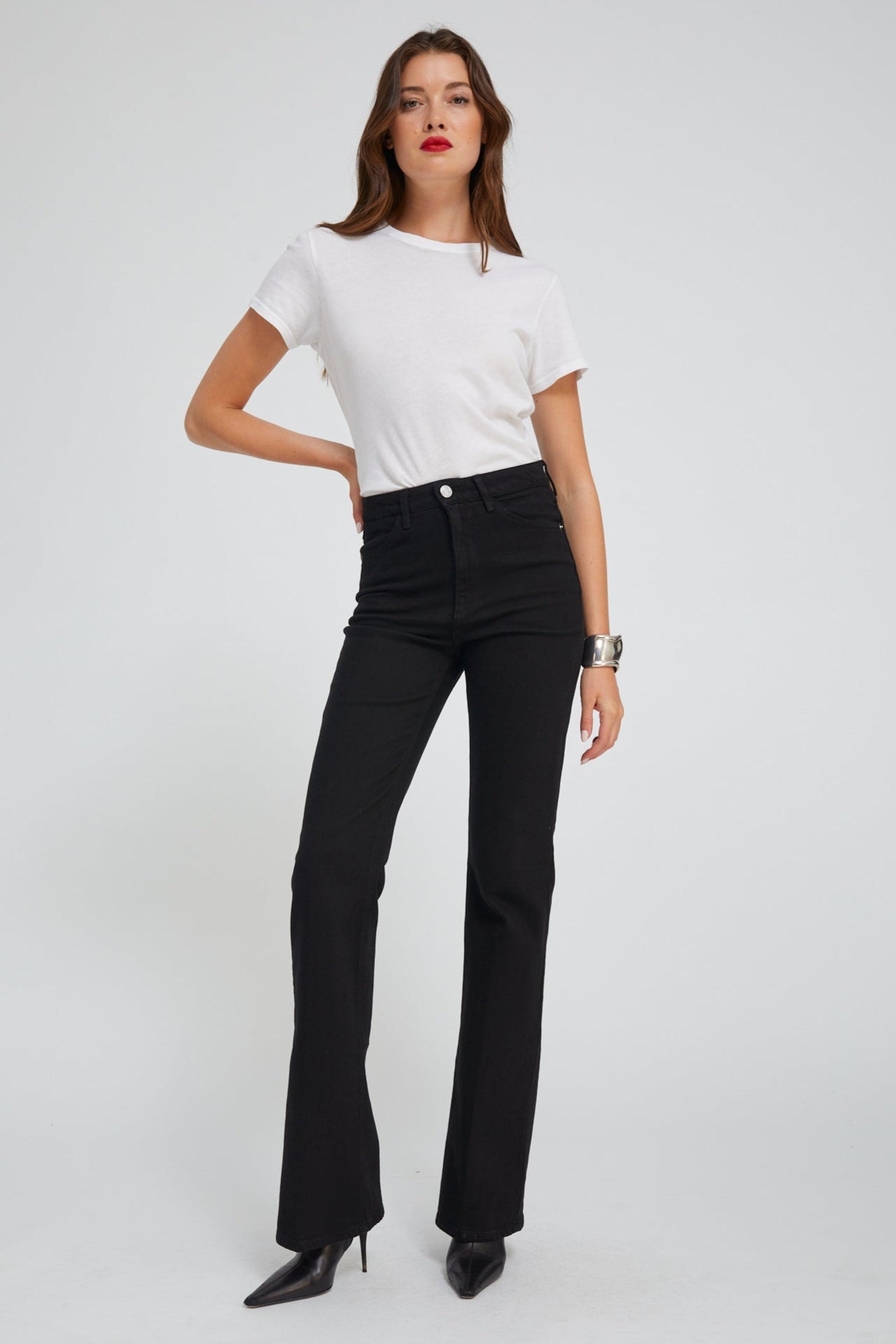 Stevie Micro Flare Denim