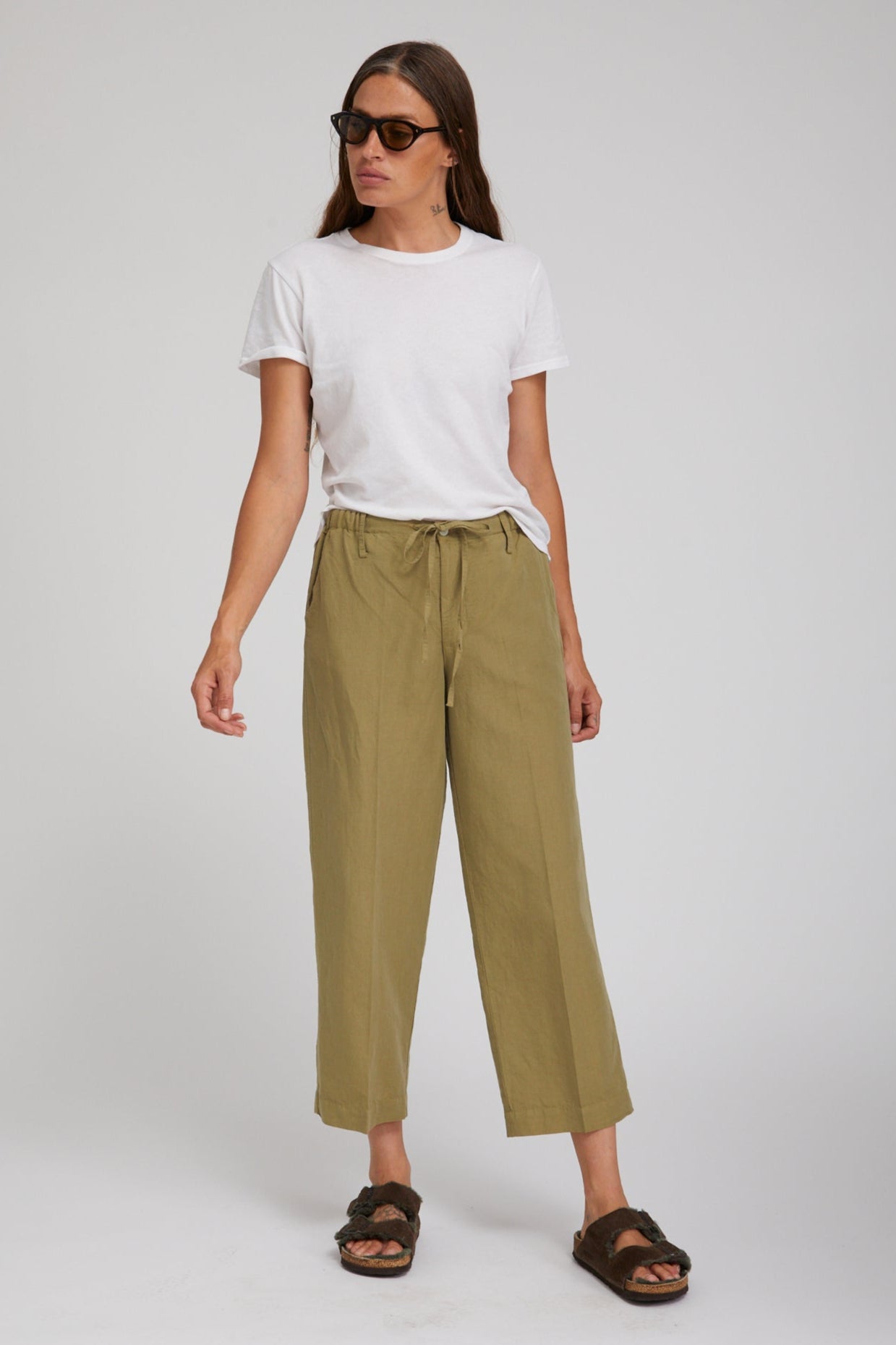 Army Linen Amalfi Pants