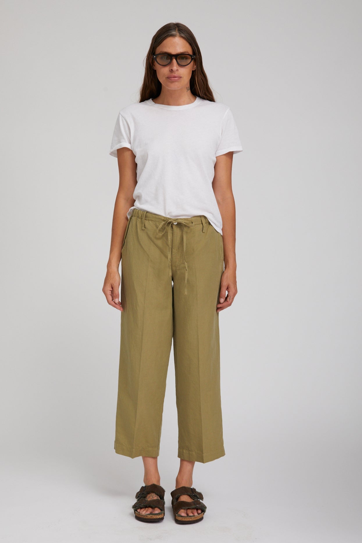 Army Linen Amalfi Pants