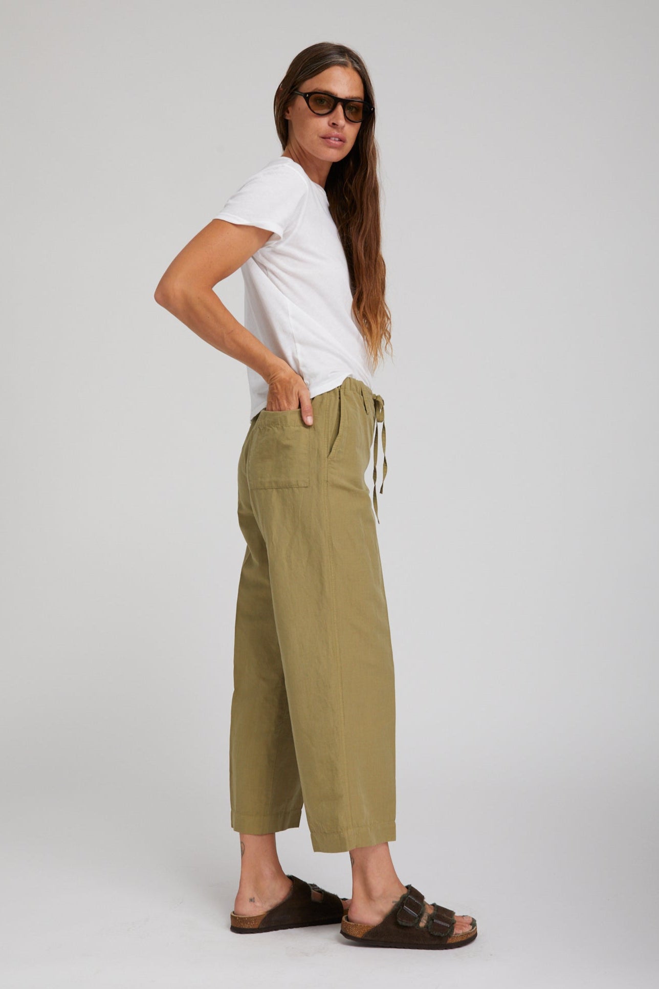 Army Linen Amalfi Pants
