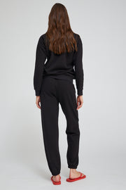 Black Heart Sweatpants