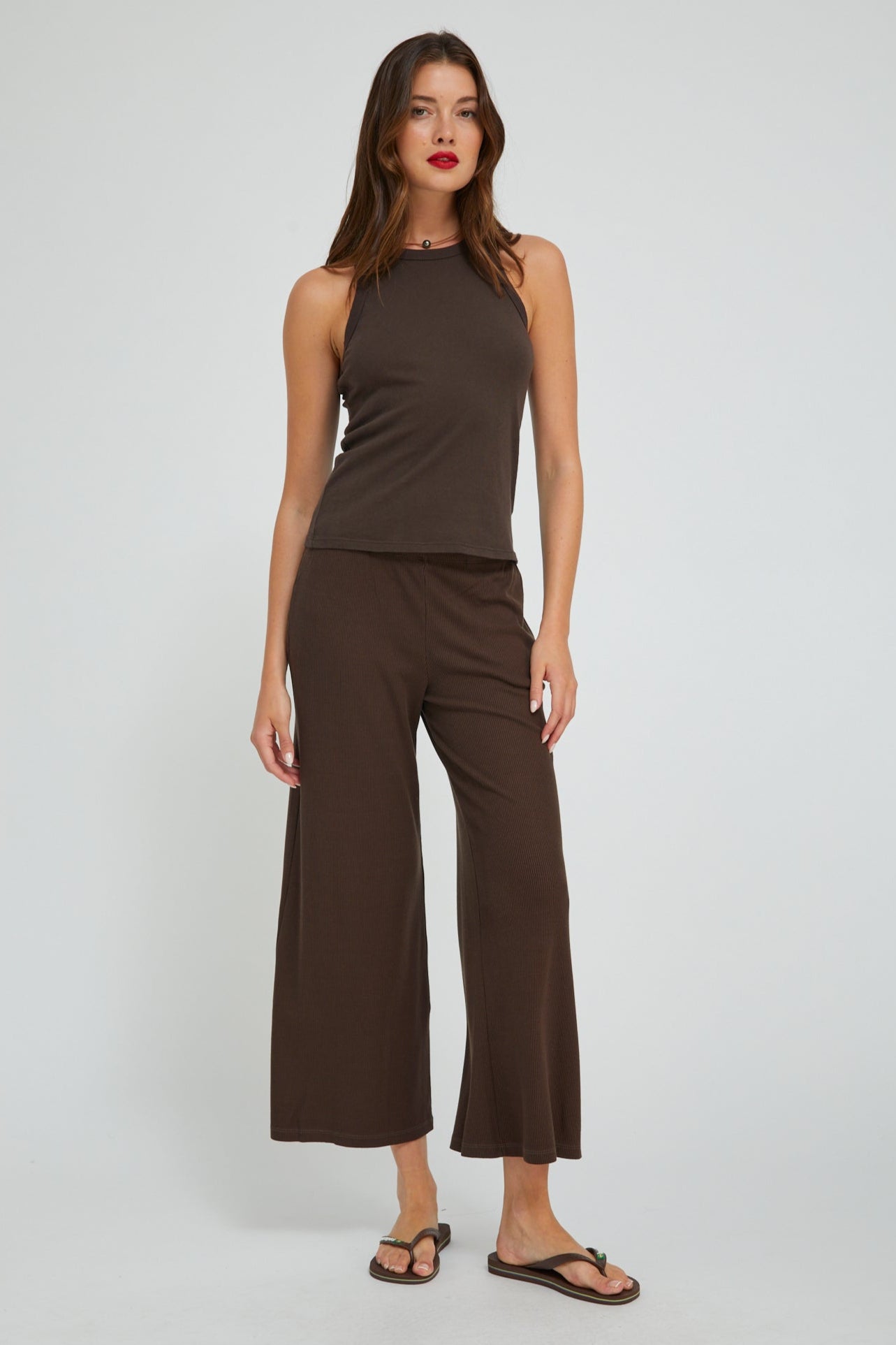 Chocolate Rib Culotte