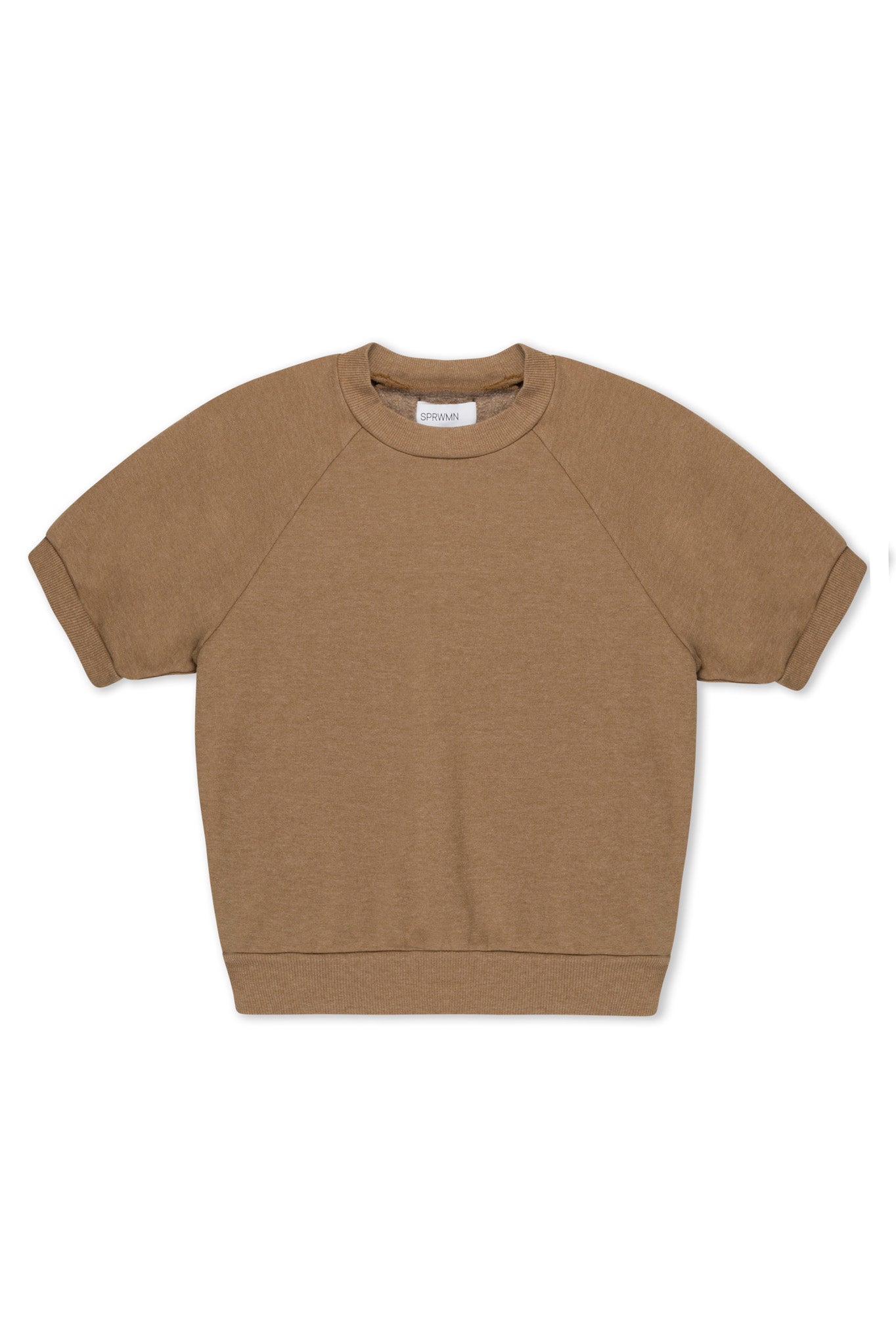 Camel Raglan Sweatshirt