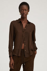 Americano Silk Fitted Button Down