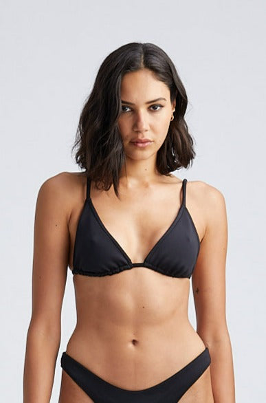 Black Triangle Bikini Top