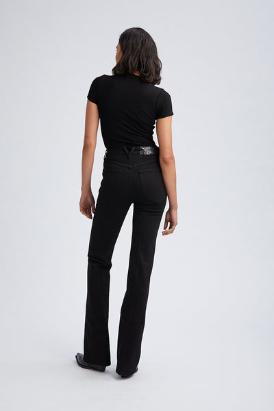 Stevie Micro Flare Denim Pants