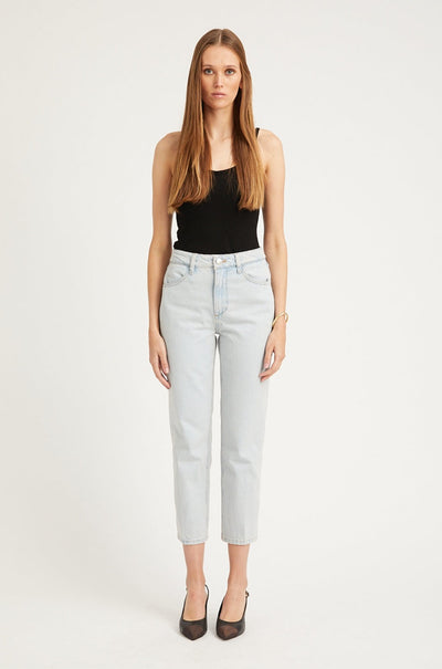Piaf Crop Straight Leg Denim
