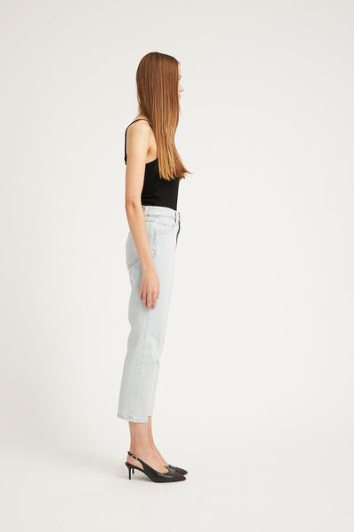 Piaf Crop Straight Leg Denim