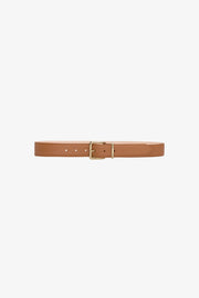 Tan Leather Clara Belt