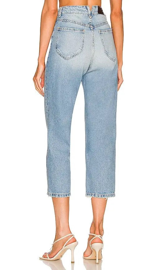 Victoria Cropped Straight Leg Denim