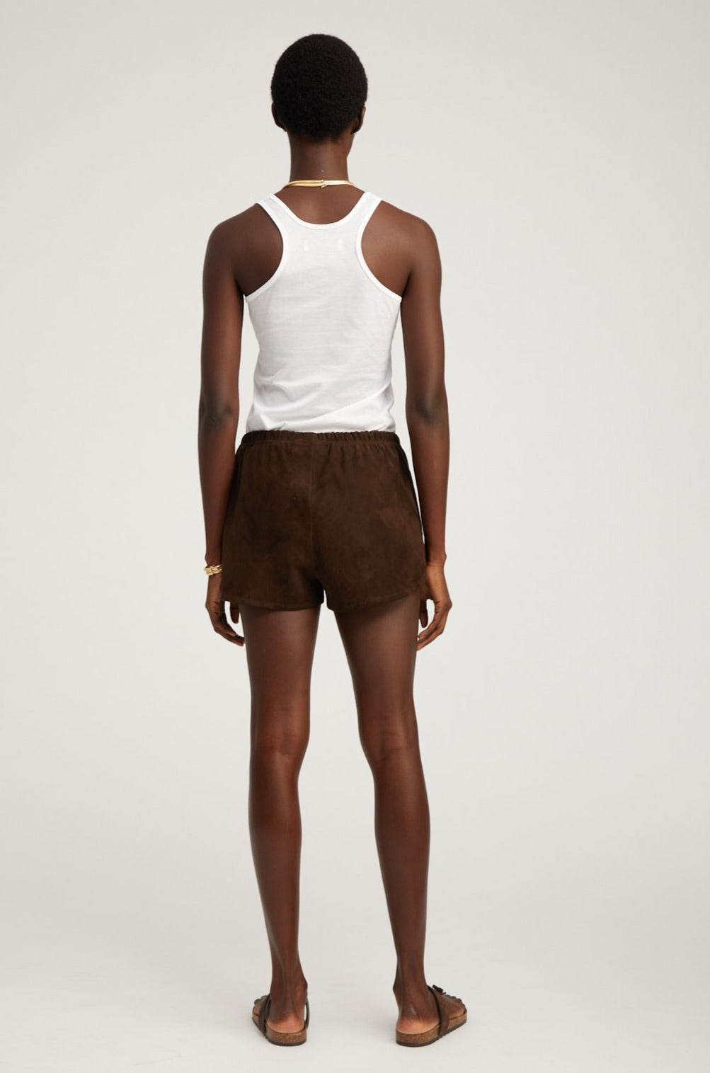 Americano Suede Dolphin Shorts