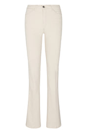 Earhart Off White Micro Flare Denim