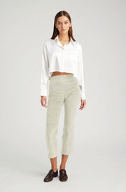 Sable Corduroy Crop Flare Pants