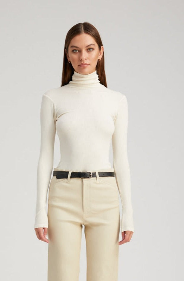 Long Sleeve City Mock Neck