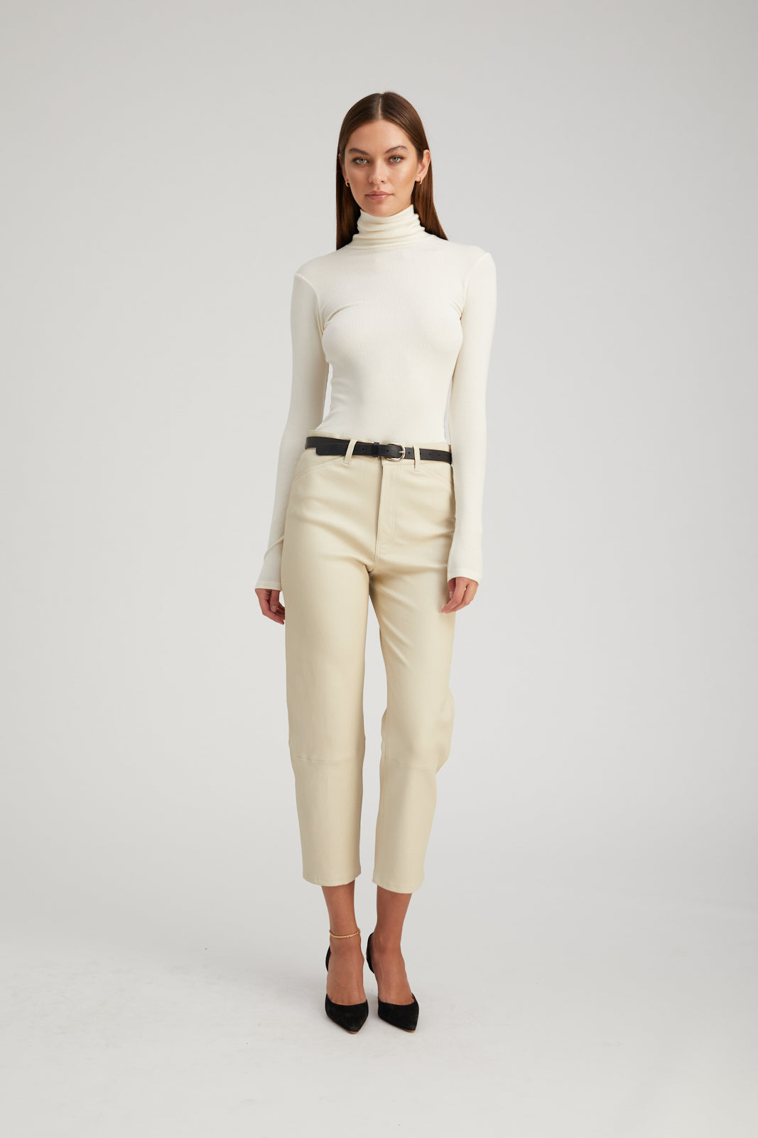 Long Sleeve City Mock Neck