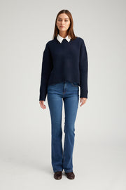 Gabrielle Micro Flare Denim