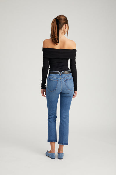 Black City Off Shoulder Top