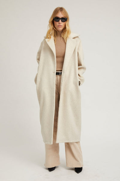 人気絶頂 CLASSIC SPRWMN – WHITE OFF COAT ジャケット・アウター