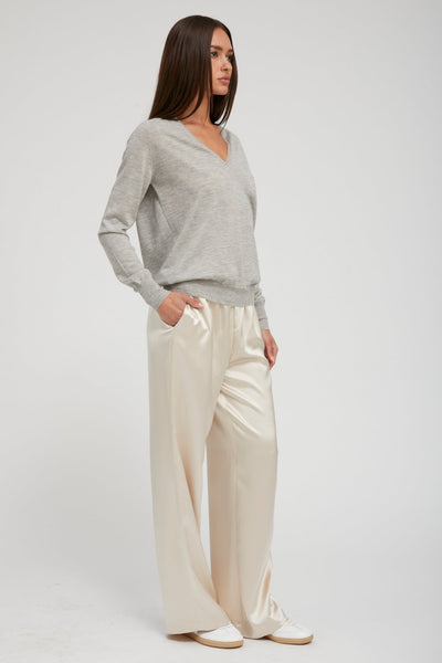 Oxford Cashmere V-Neck Sweater