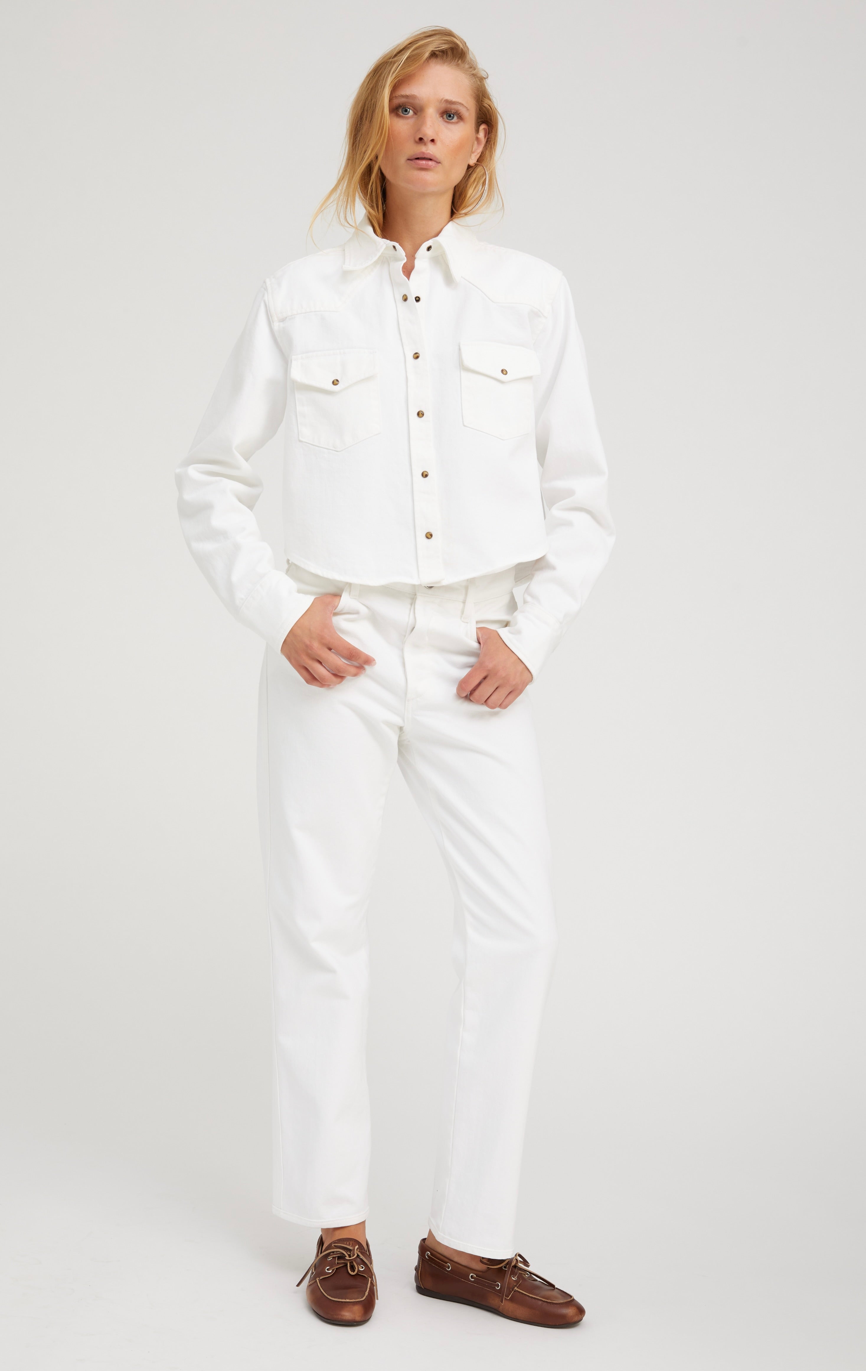 Sophia Ankle Slim Boyfriend Denim