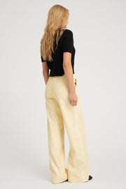 Butter Leather Baggy Athletic Pants